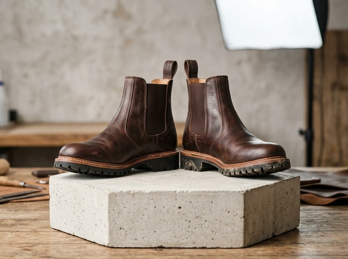 Goodyear-Welted Chelsea Boot: Leather Tannage, Welt Resilience, and Wet-Weather Traction